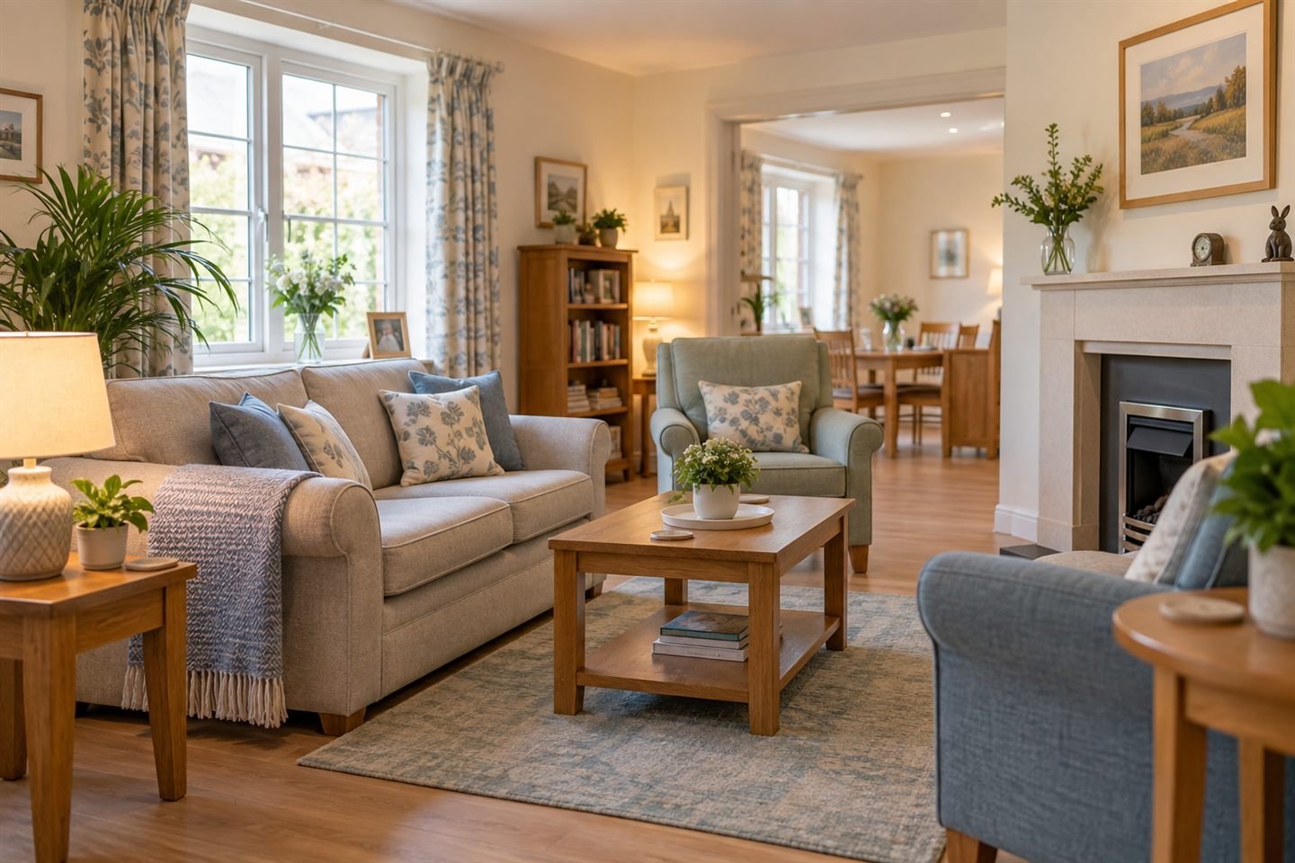 Representative residential care setting; not a photo of Comfort Care Homes.