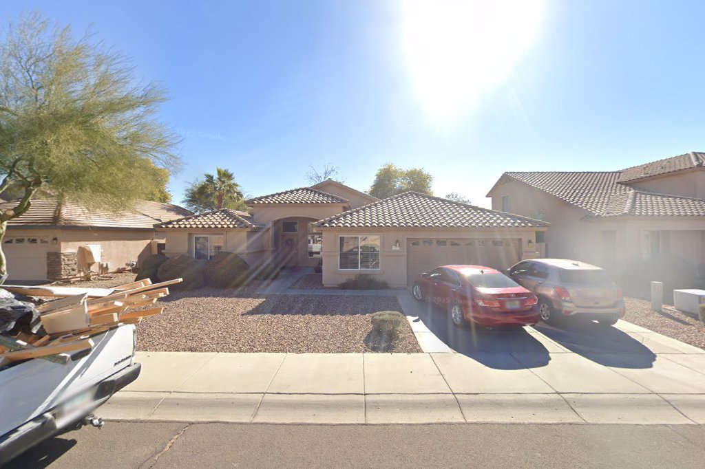 Street View exterior associated with the verified address for A Touch Of Elegance Care Home, LLC in Peoria, Arizona.