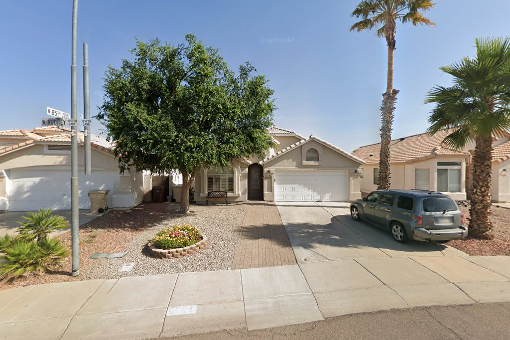 Street View exterior associated with the verified address for Absolute Best Care in Peoria, Arizona.