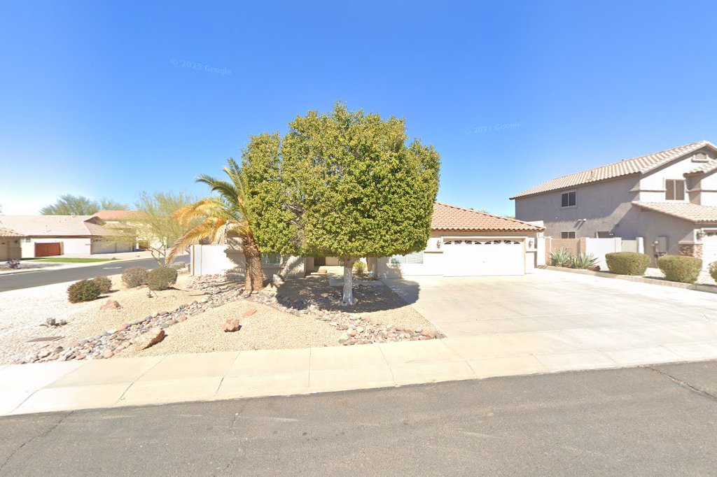 Street View exterior associated with the verified address for Acacia Cove Assisted Living in Glendale, Arizona.