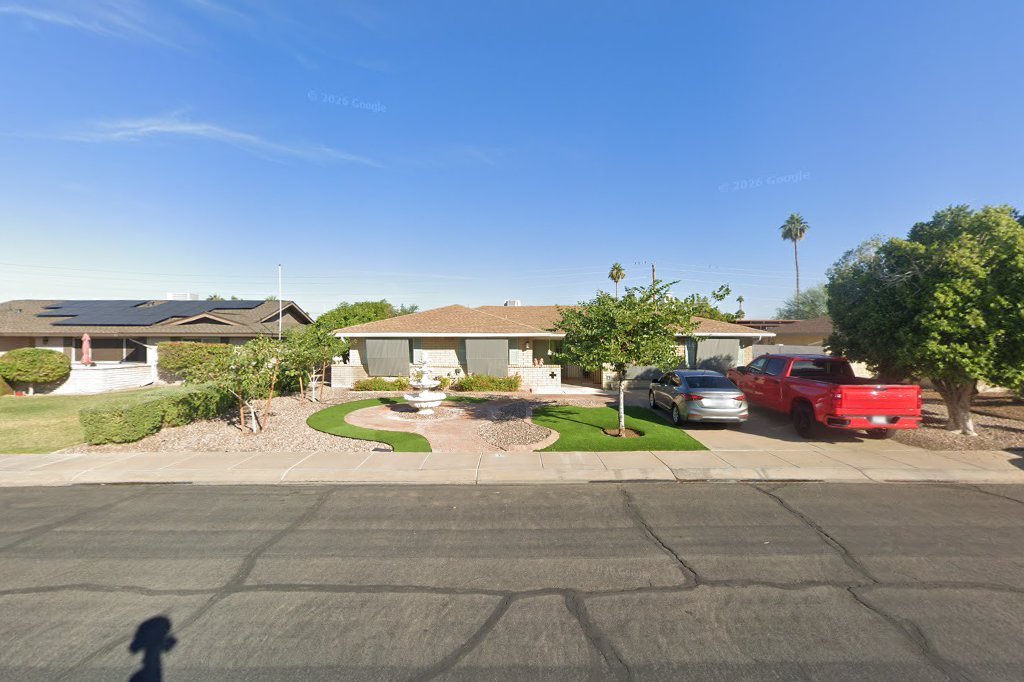 Street View exterior associated with the verified address for Al Glory Care Home LLC in Tempe, Arizona.