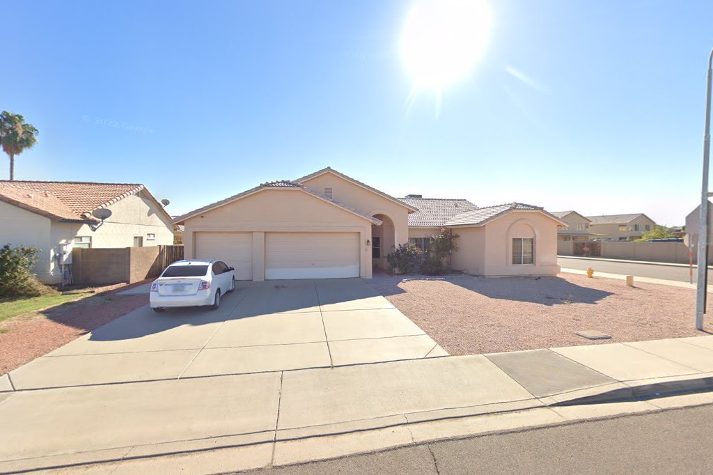 Street View exterior associated with the verified address for Alert Adult Care, INC in Glendale, Arizona.