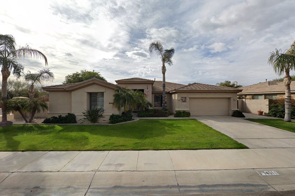 Street View exterior associated with the verified address for Amira Care, LLC in Goodyear, Arizona.