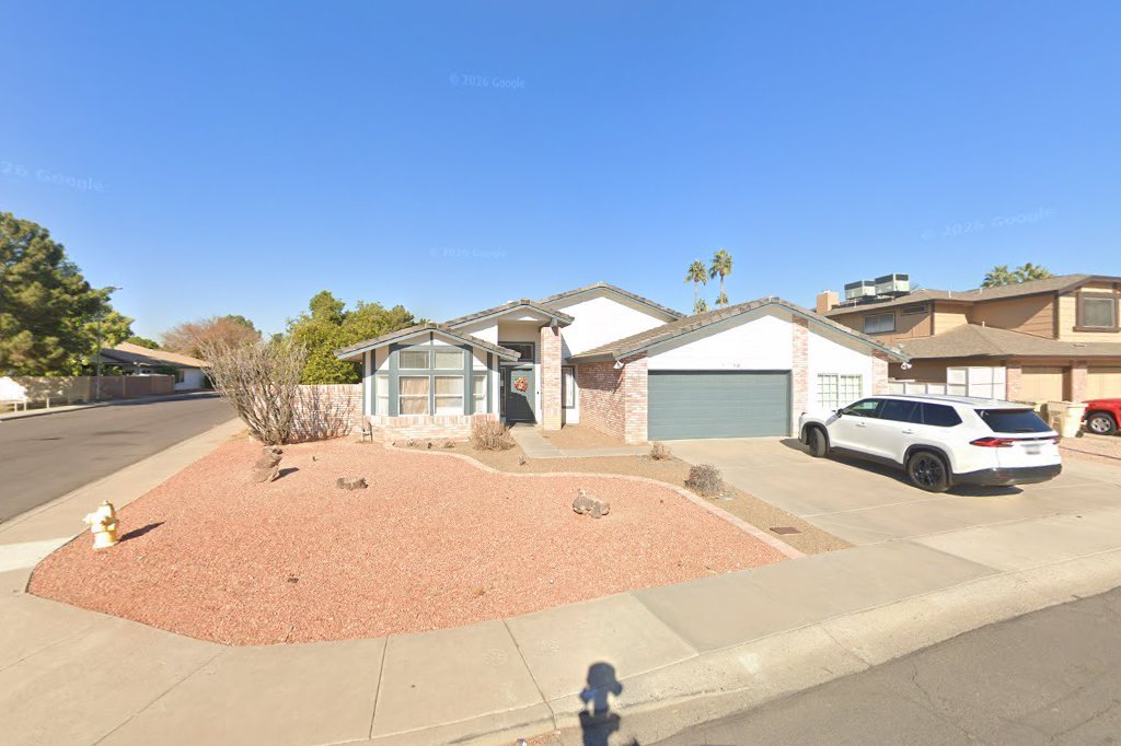 Street View exterior associated with the verified address for Angels Paradise Care Home 2 in Glendale, Arizona.