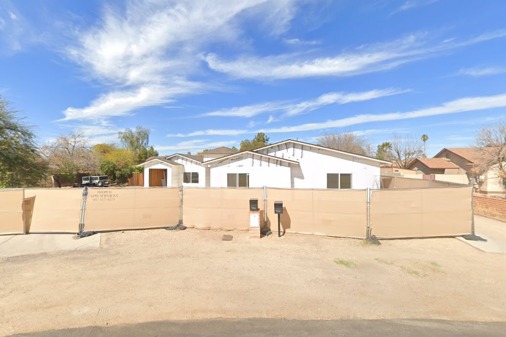 Street View exterior associated with the verified address for Arizona's Golden Heart in Glendale, Arizona.