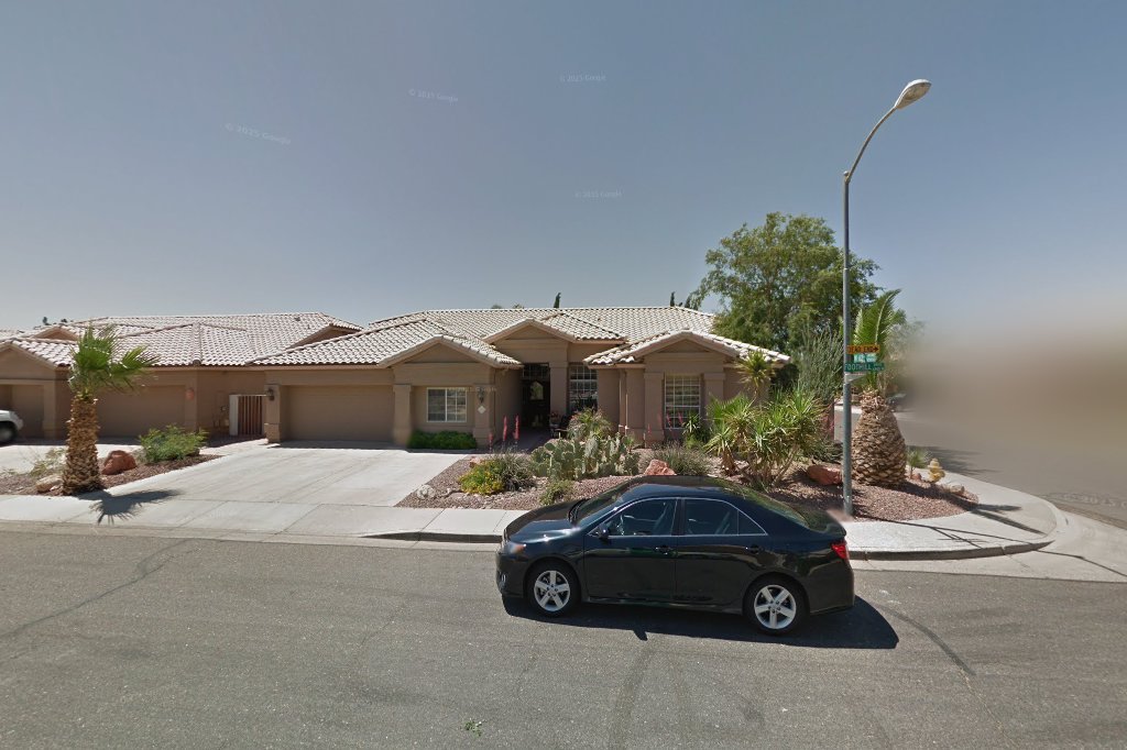 Street View exterior associated with the verified address for Arrowhead Symphony Assisted Living Home, LLC in Glendale, Arizona.