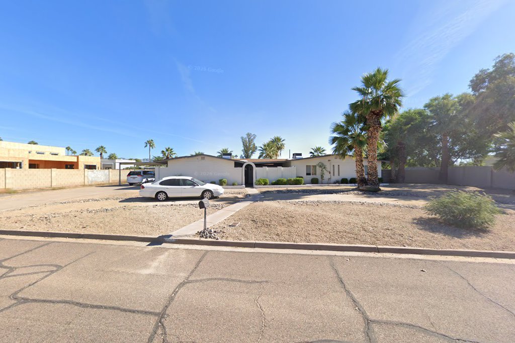 Street View exterior associated with the verified address for Assisted Living At Mountain Vista in Scottsdale, Arizona.
