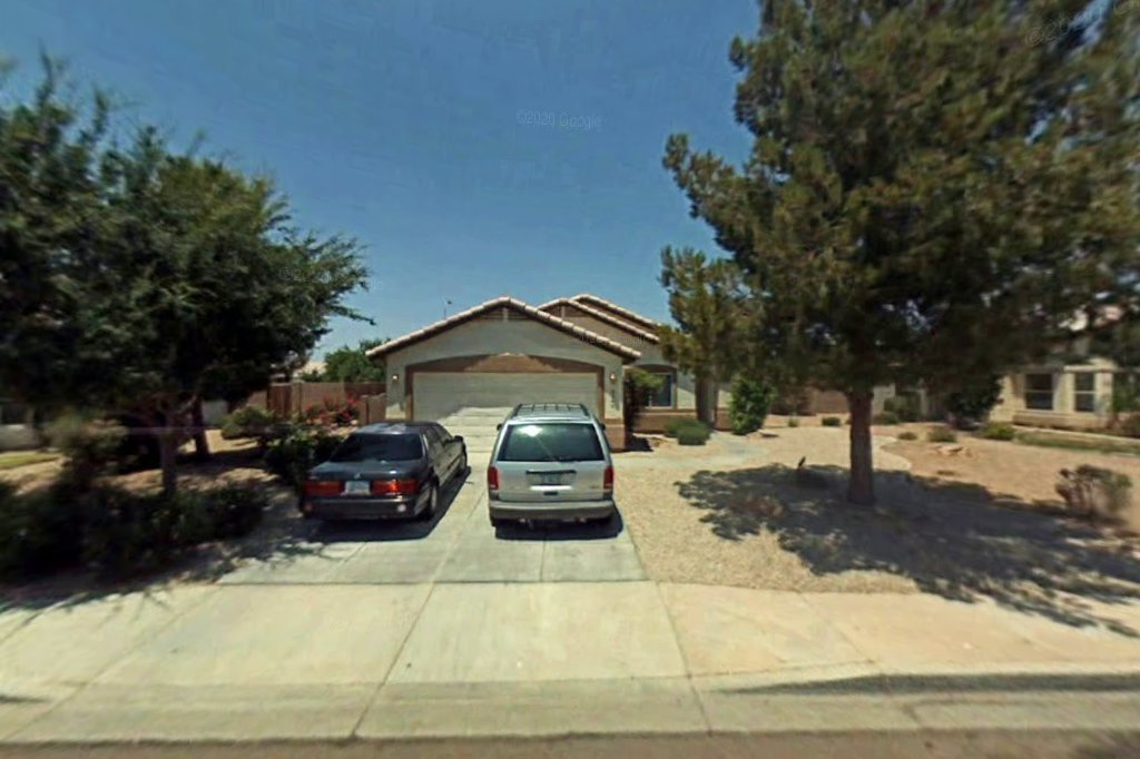 Street View exterior associated with the verified address for Camellia Assisted Living Home LLC in Peoria, Arizona.