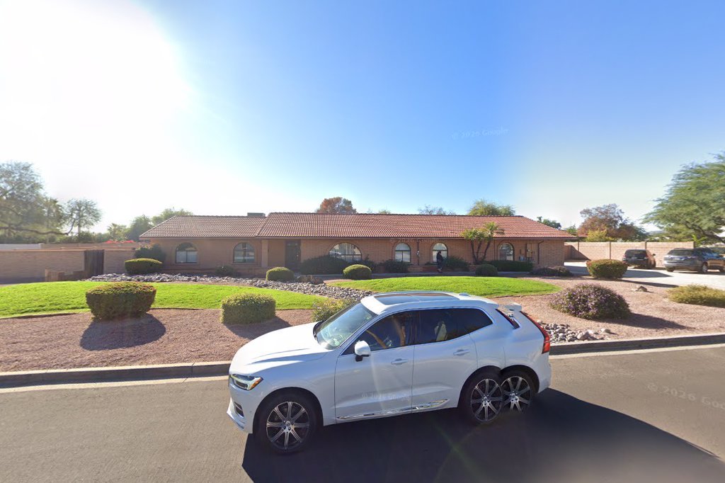 Street View exterior associated with the verified address for Casa Buenavante in Scottsdale, Arizona.