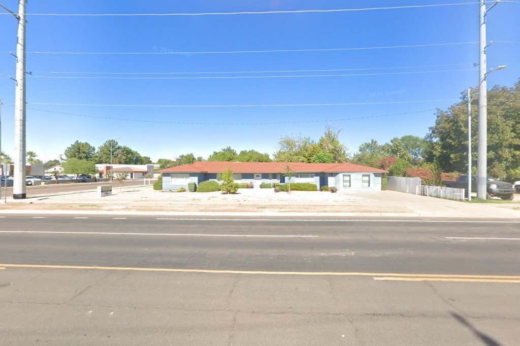 Street View exterior associated with the verified address for Country Grove LLC in Mesa, Arizona.