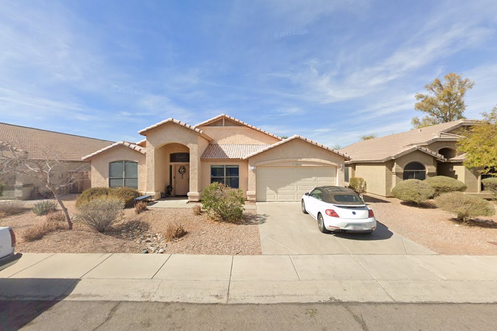 Street View exterior associated with the verified address for Daniela's Assisted Living in Glendale, Arizona.