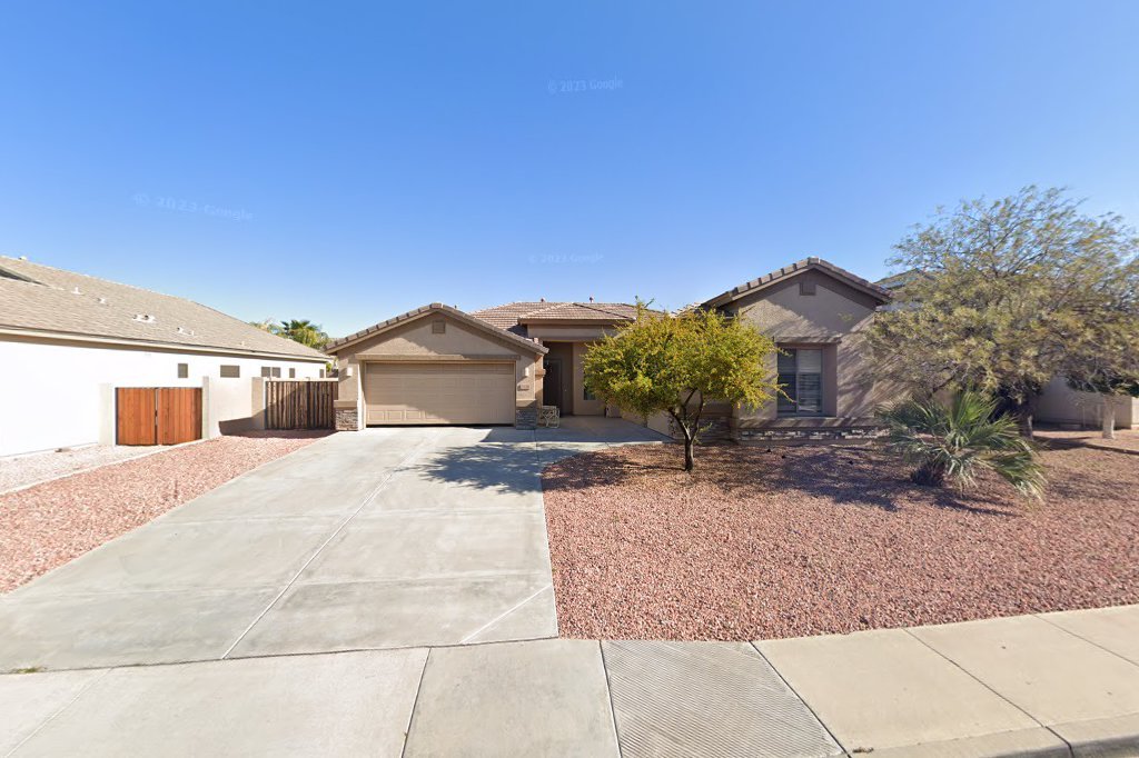 Street View exterior associated with the verified address for Family Matters Care in Peoria, Arizona.