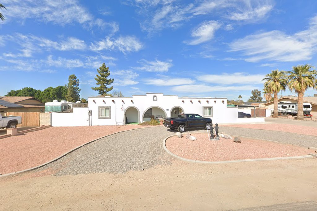 Street View exterior associated with the verified address for Grovers Assisted Living LLC in Glendale, Arizona.