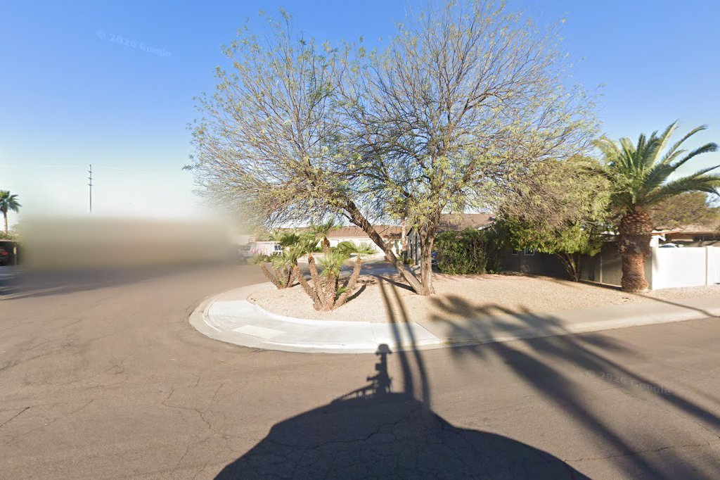 Street View exterior associated with the verified address for Hands Of Care in Scottsdale, Arizona.