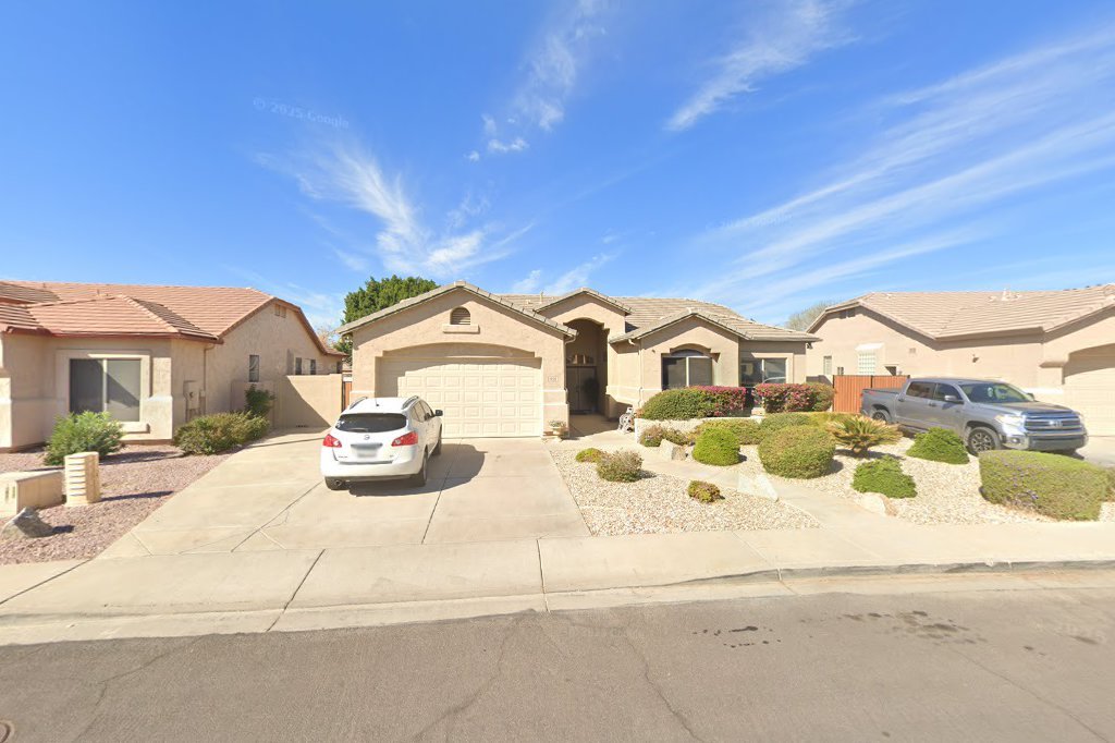 Street View exterior associated with the verified address for Highland Park Assisted Living in Glendale, Arizona.