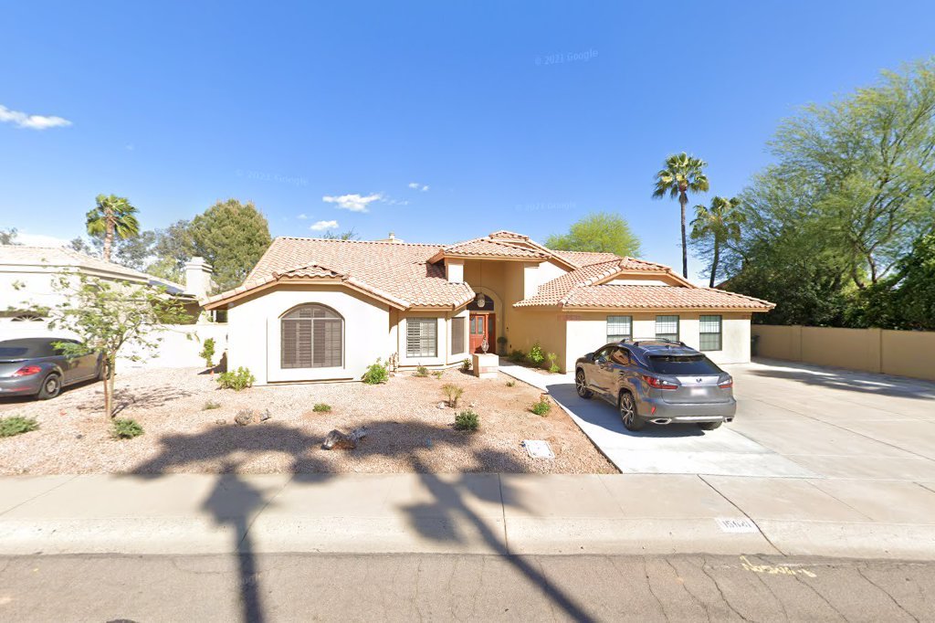 Street View exterior associated with the verified address for Kierland Sanctuary in Scottsdale, Arizona.