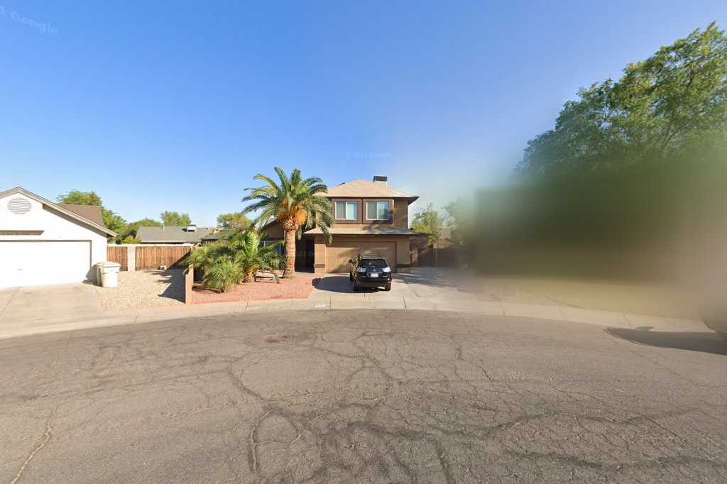 Street View exterior associated with the verified address for Legends Senior Living in Glendale, Arizona.