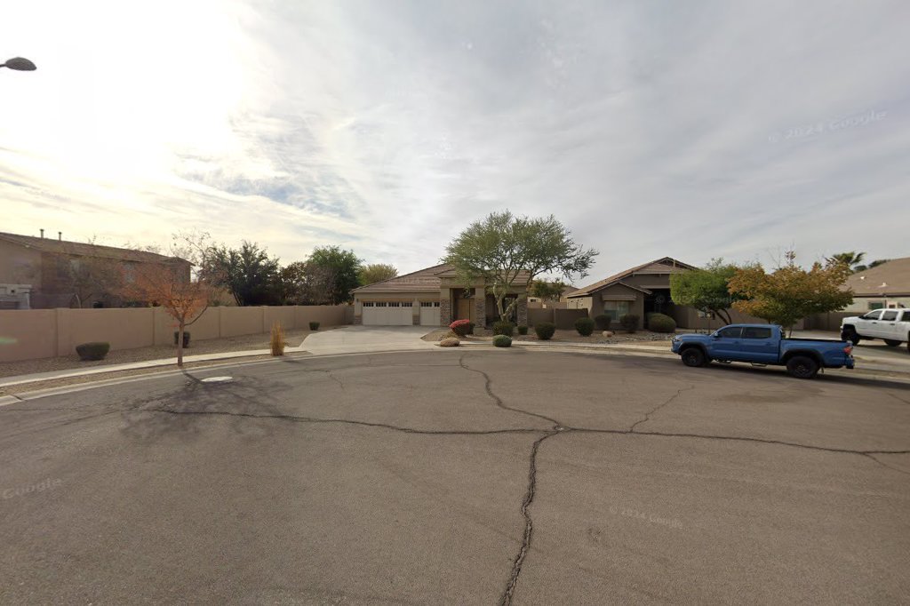 Street View exterior associated with the verified address for Paradise For Parents Quality Care LLC in Surprise, Arizona.