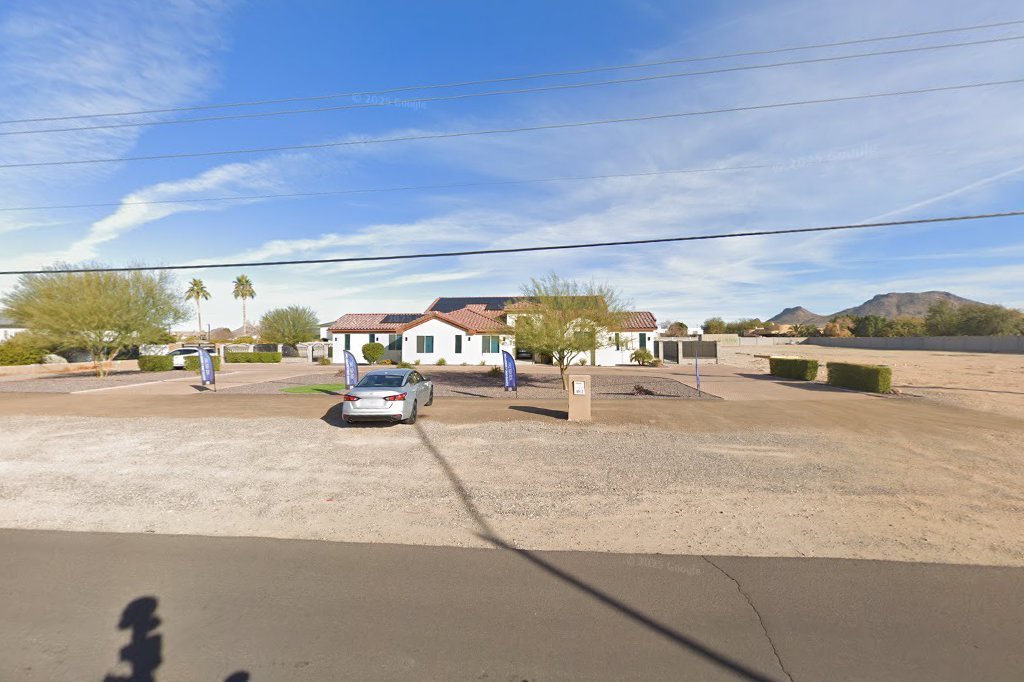 Street View exterior associated with the verified address for Pinnacle Peak Senior Living in Peoria, Arizona.