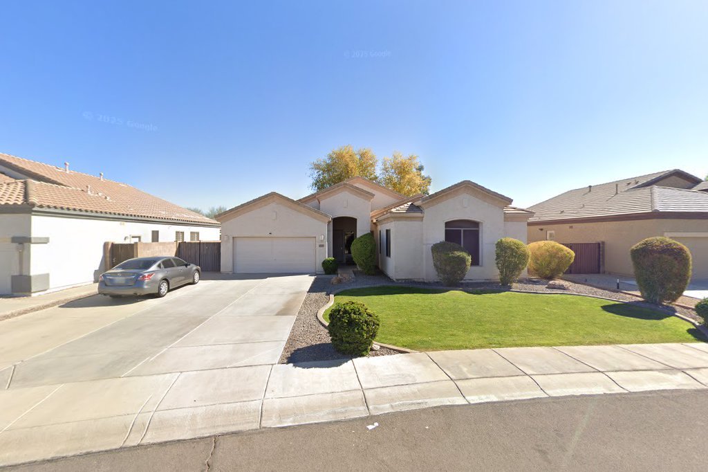 Street View exterior associated with the verified address for Pleasant Sunset Assisted Living LLC in Peoria, Arizona.