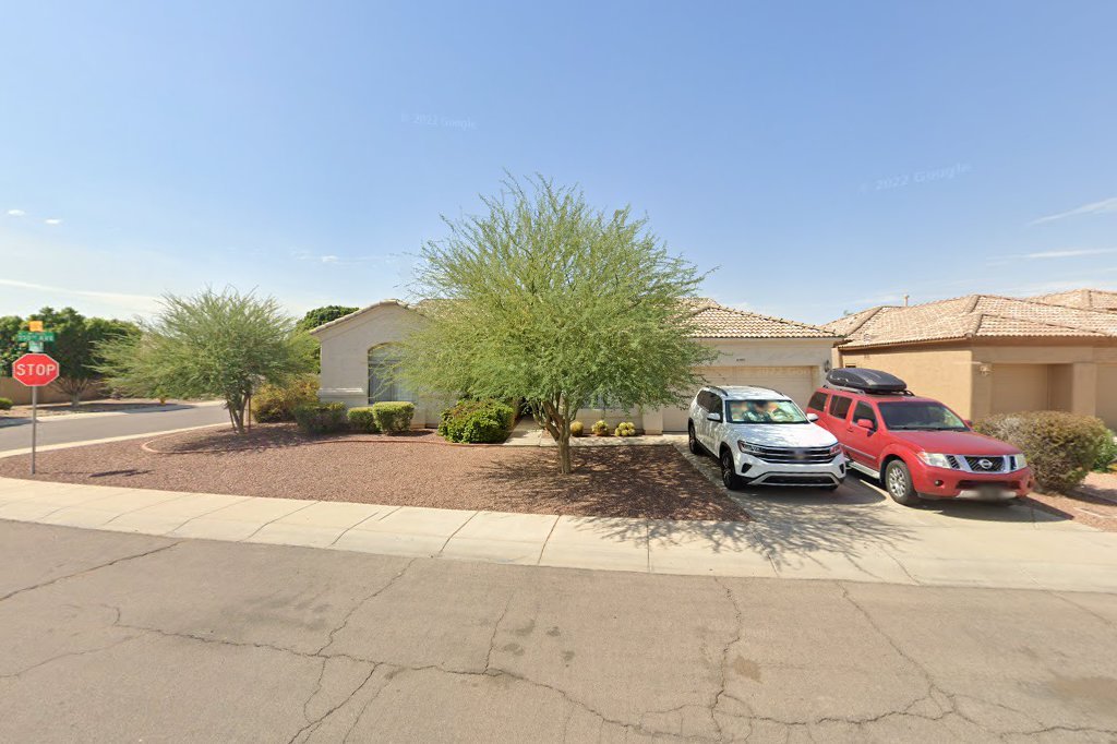 Street View exterior associated with the verified address for Premier Group Home Avondale, LLC in Avondale, Arizona.