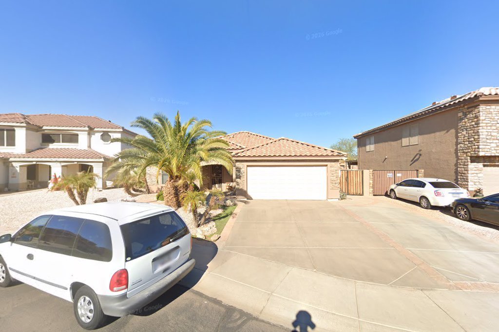 Street View exterior associated with the verified address for Royal Caribbean Assisted Living Home, LLC in Surprise, Arizona.
