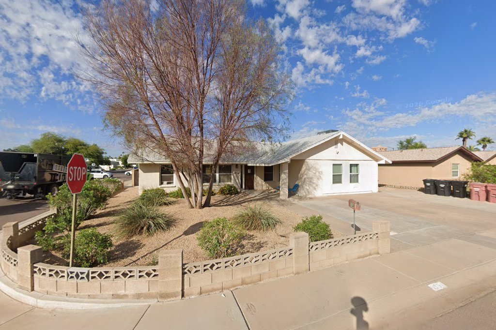Street View exterior associated with the verified address for Serene Valley Assisted Living Home, LLC in Scottsdale, Arizona.