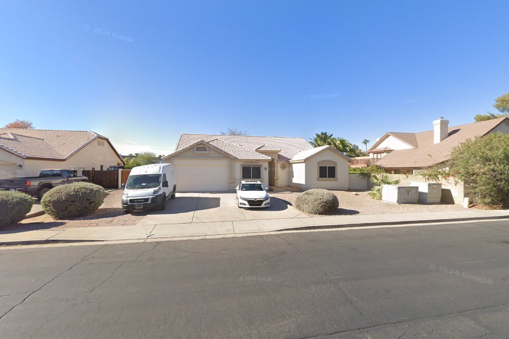Street View exterior associated with the verified address for St Walter Group Home LLC in Tempe, Arizona.