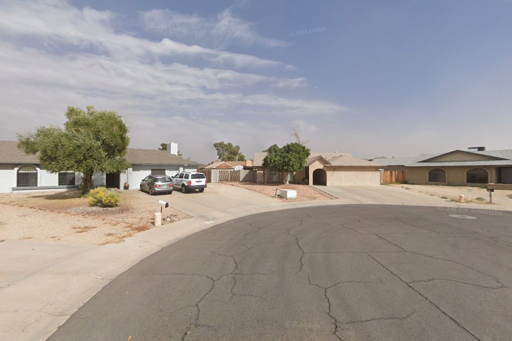 Street View exterior associated with the verified address for Starlight Care Seniors, LLC in Glendale, Arizona.