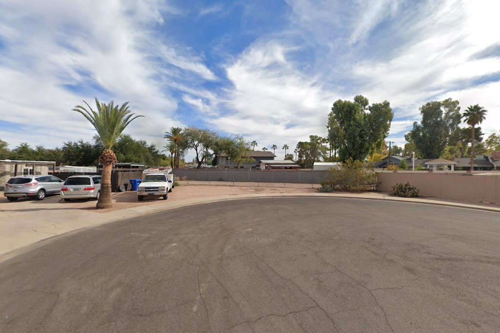 Street View exterior associated with the verified address for Winston Park LLC in Mesa, Arizona.