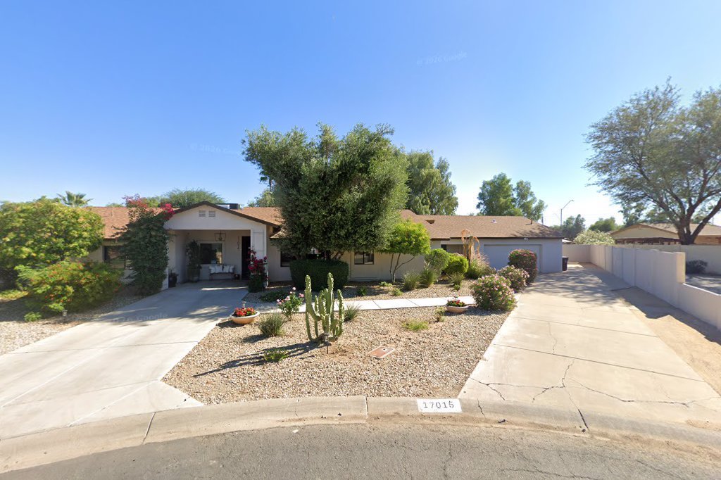Street View exterior associated with the verified address for Golden Heritage Assisted Living Home, LLC in Scottsdale, Arizona.